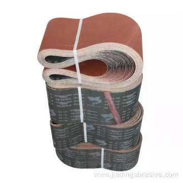 Abrasive aluminum oxide sanding belt for wood furniture